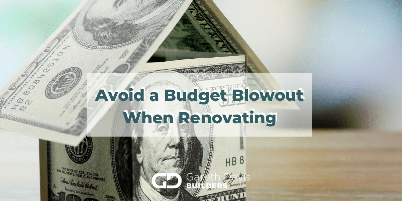 budget-blowout for house renovation